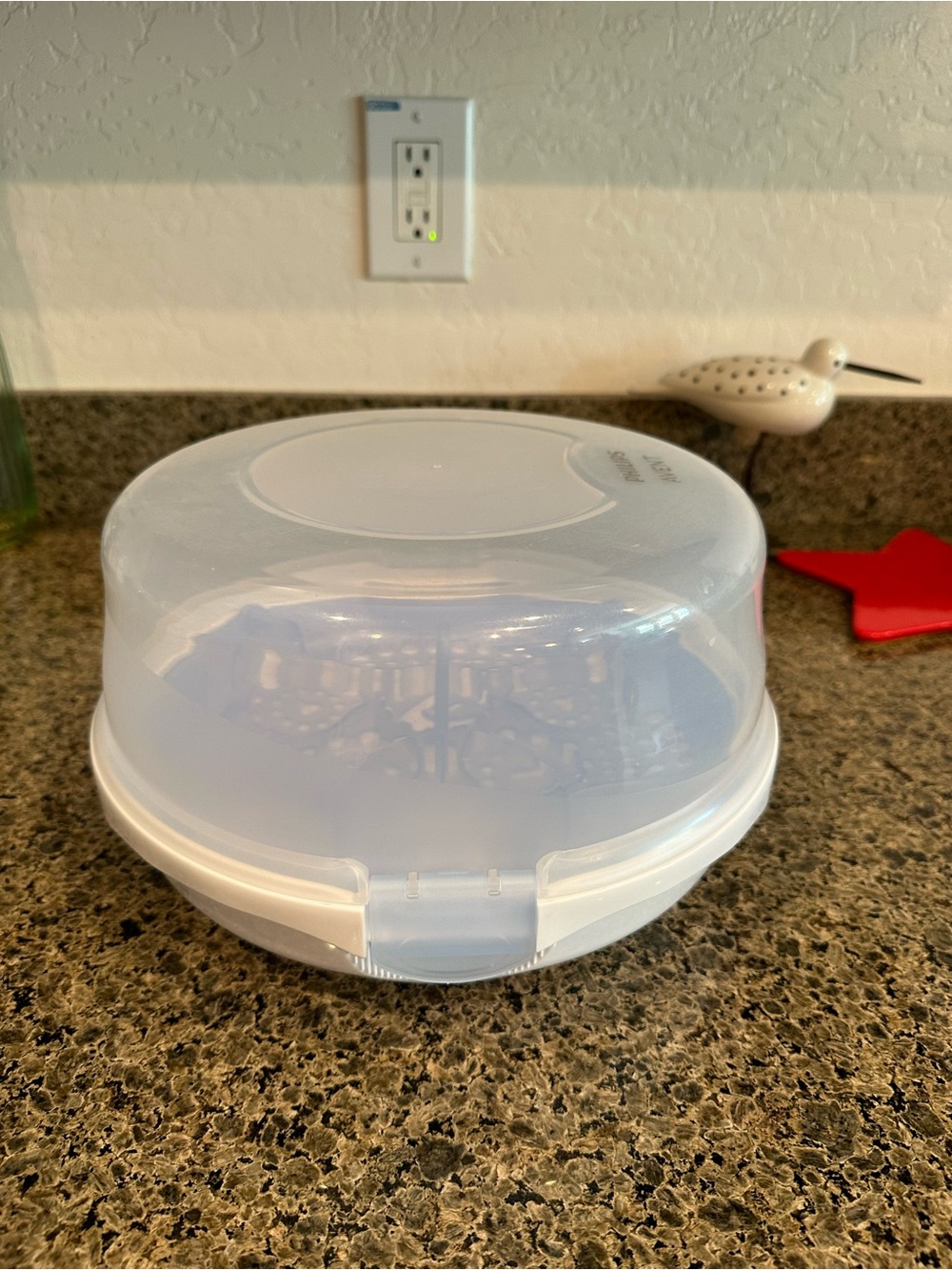 Philips Avent Baby Bottle Microwave Steam Sterilizer - White